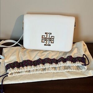 Tory Burch White Crossbody Bag